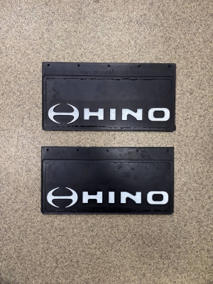 Брызговики Hino белые буквы 490*250 2шт 1235